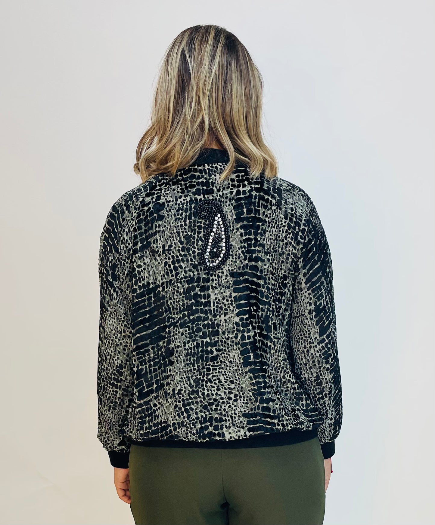 BOMBER ANIMAL PRINT