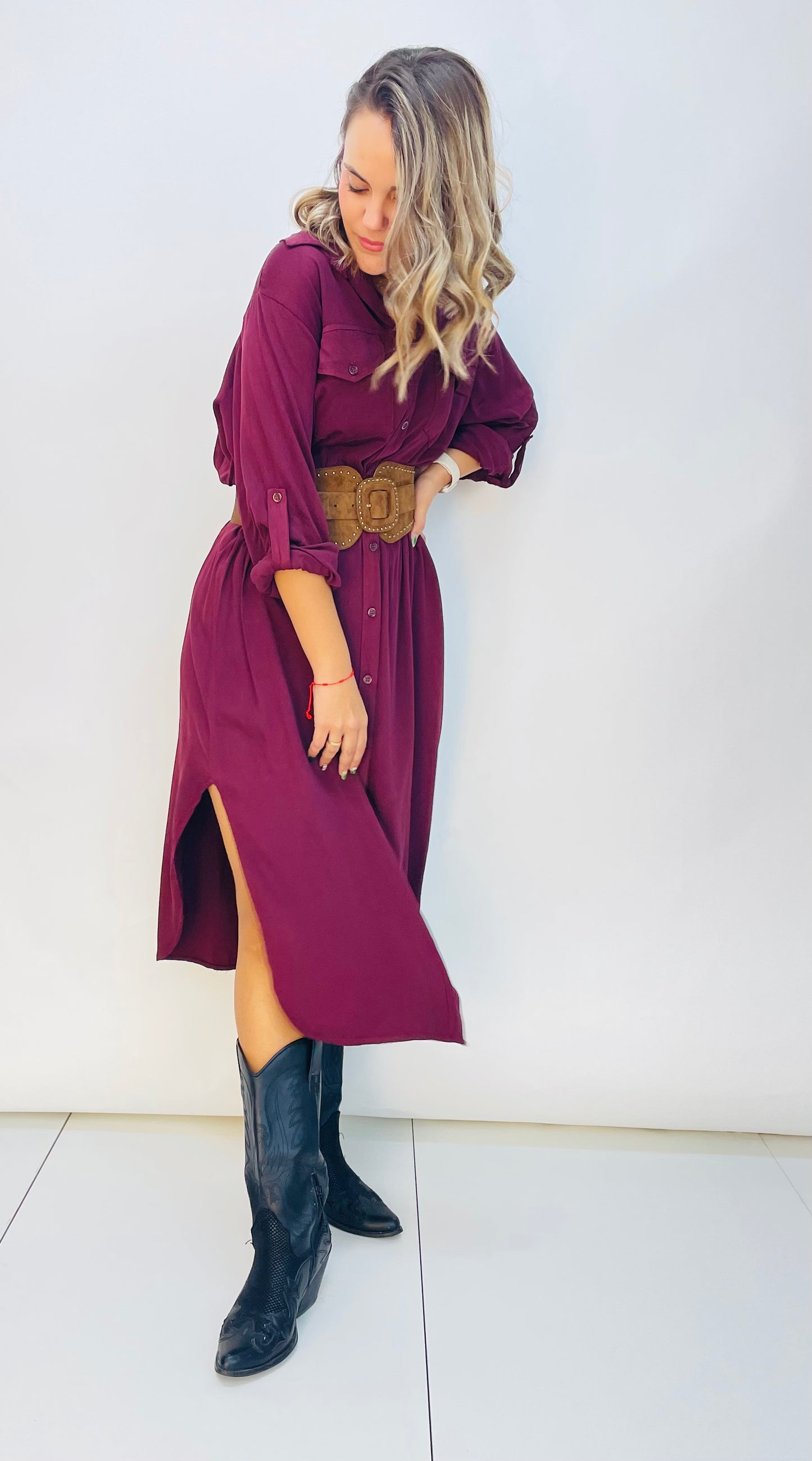 VESTIDO CAMISERO