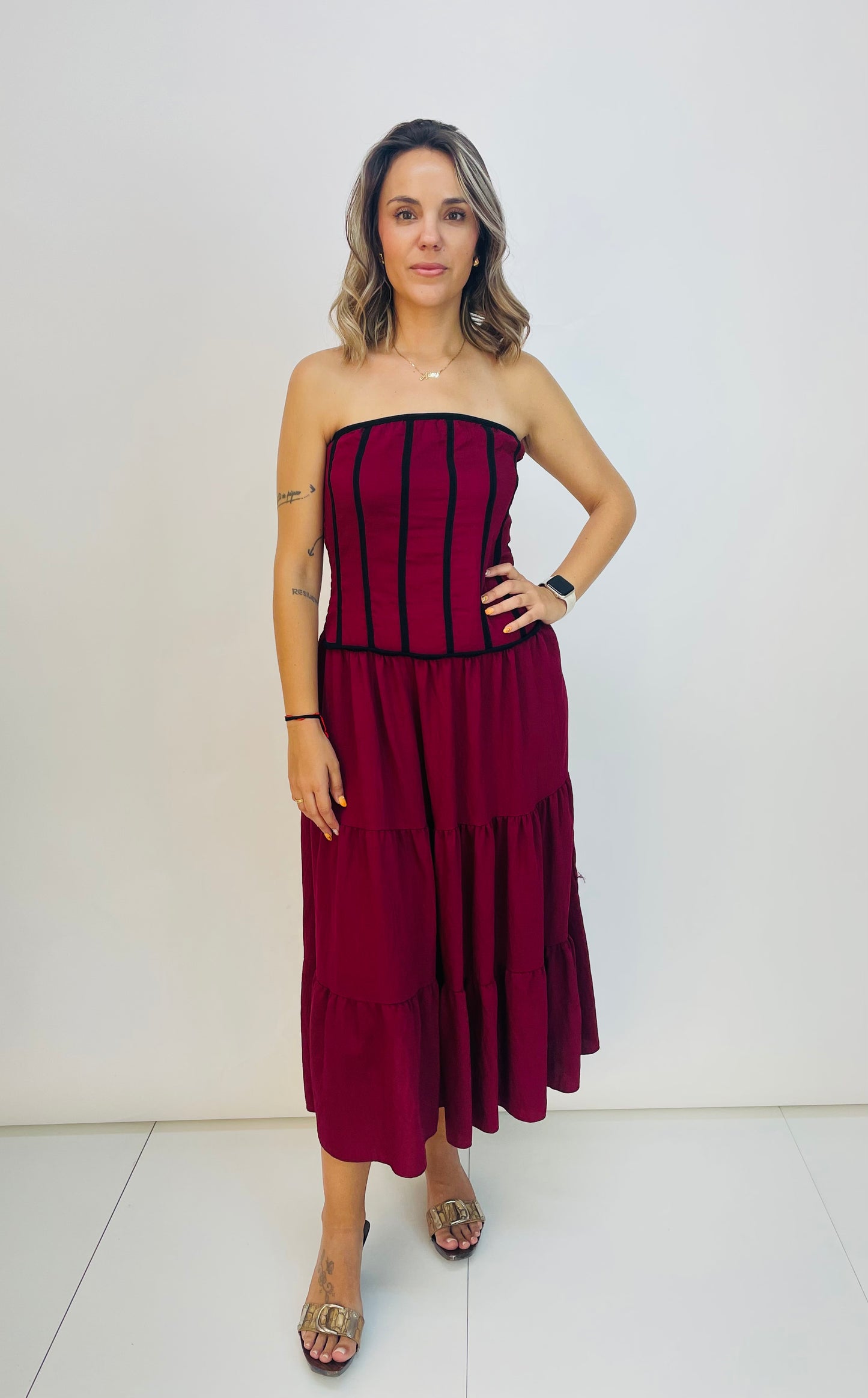 VESTIDO PALABRA DE HONOR