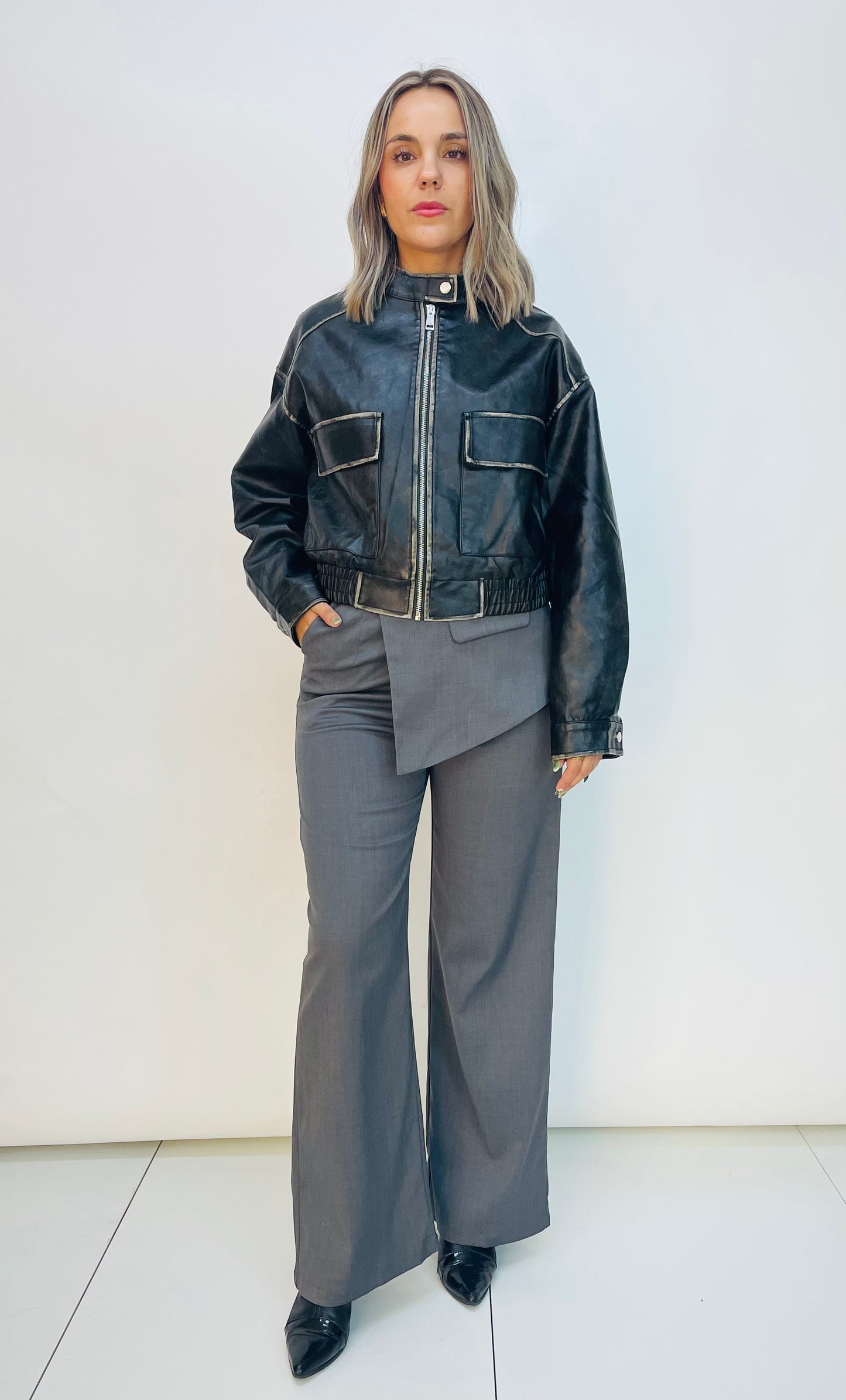 CHAQUETA POLI PIEL