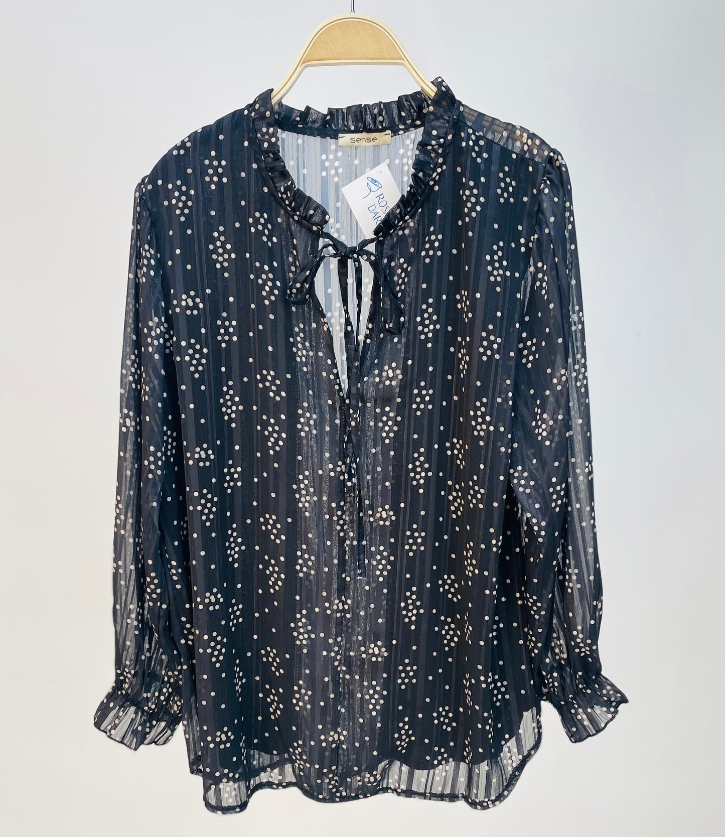 BLUSA DE LUNARES