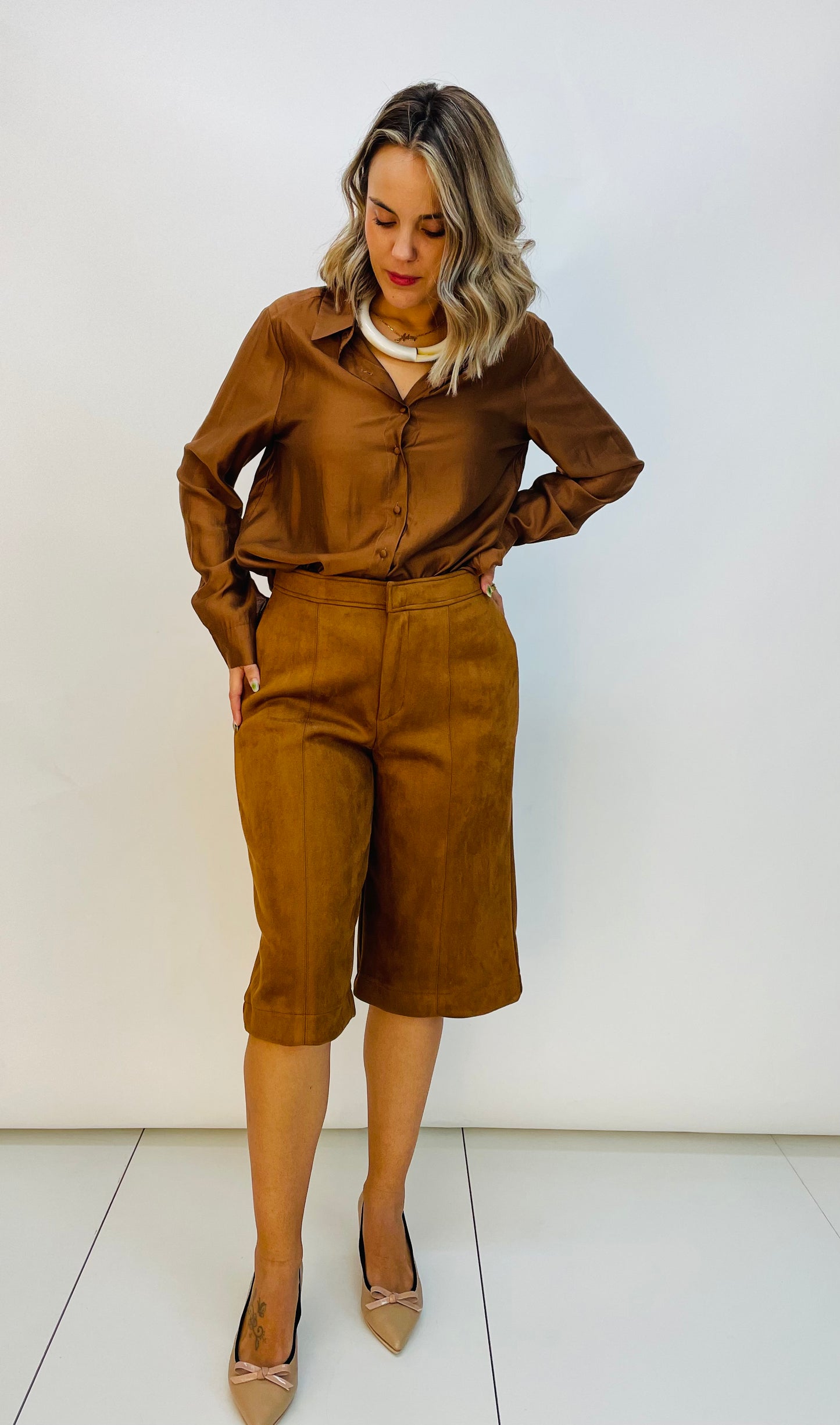 CAMISA CAMEL