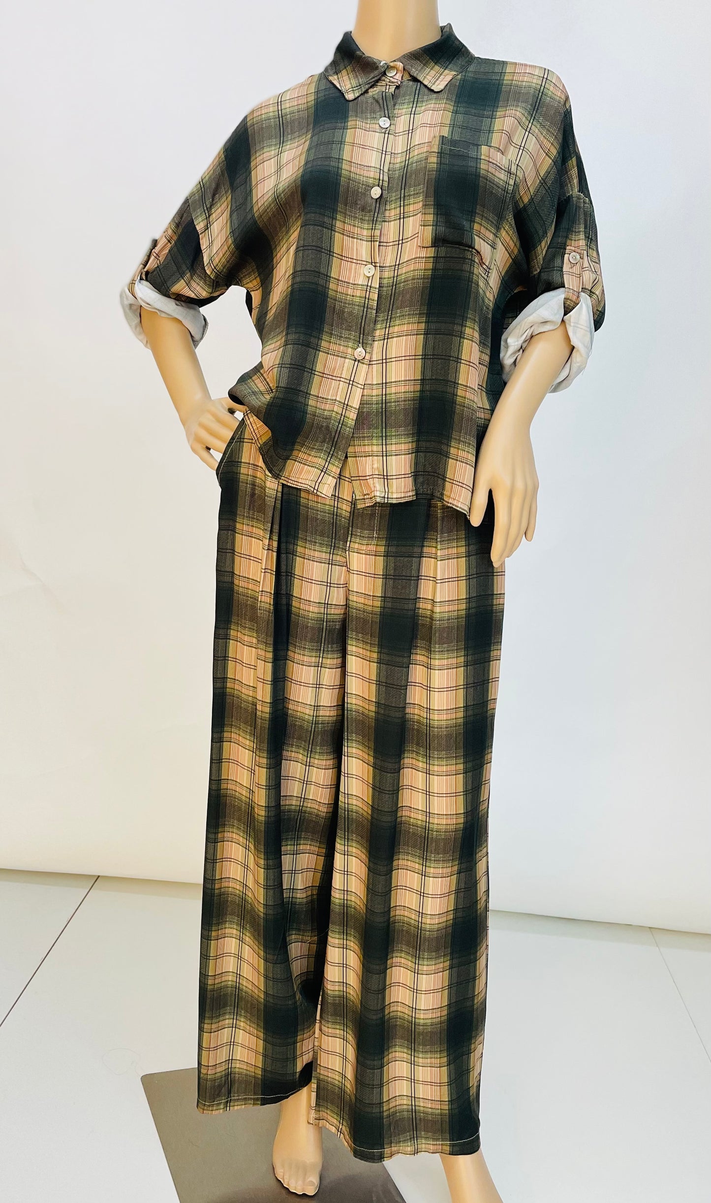 PANTALÓN CUADROS