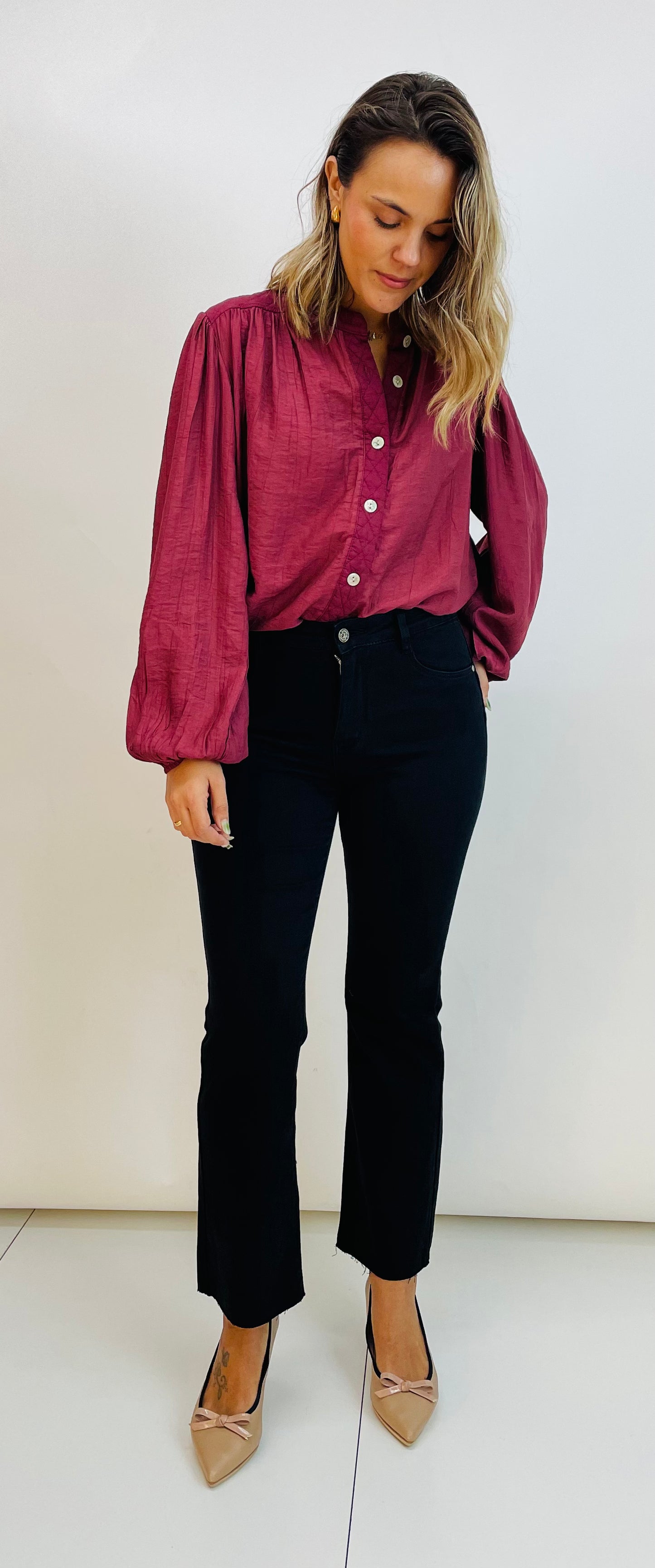 CAMISA CUELLO MAO