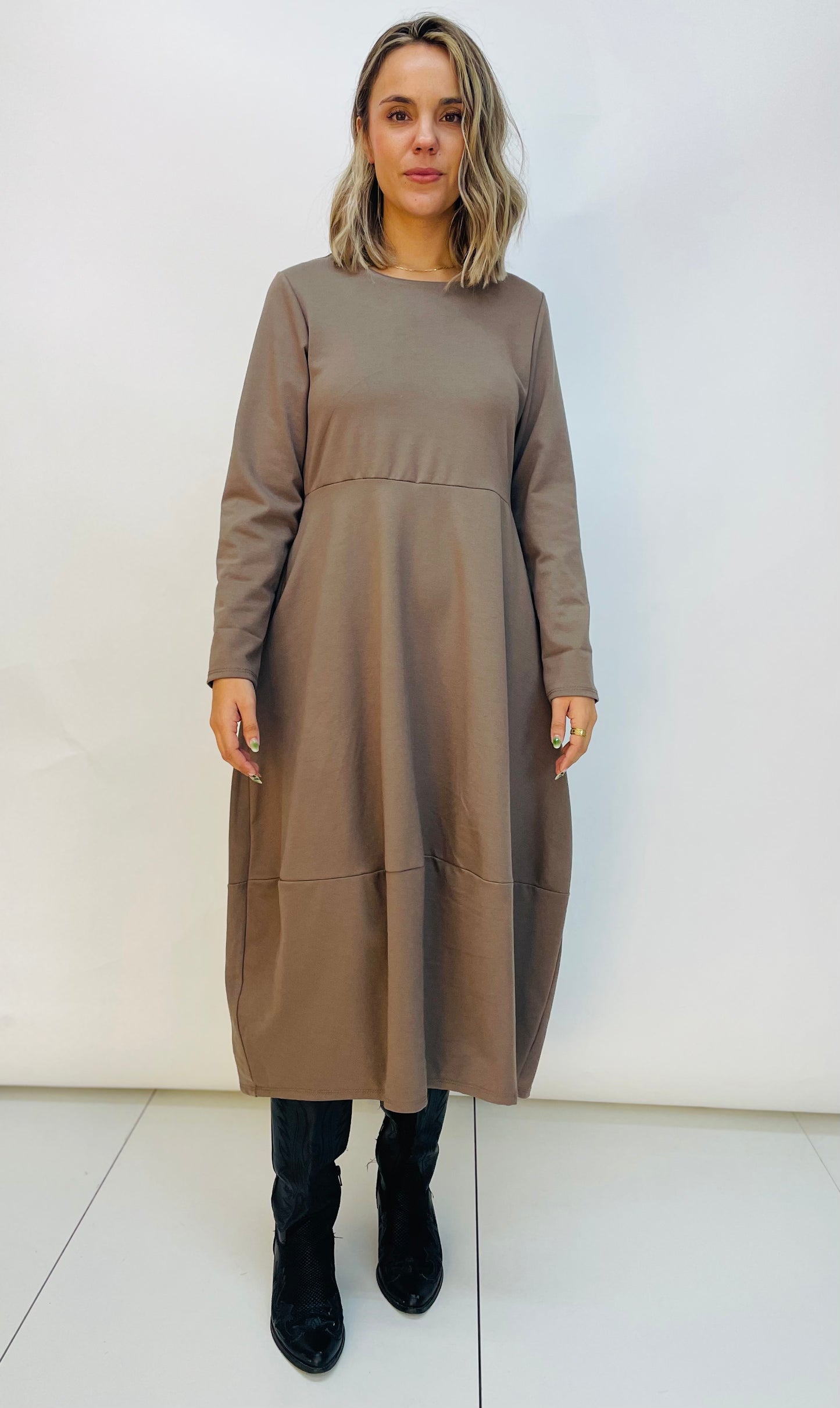 VESTIDO FALDA GLOBO
