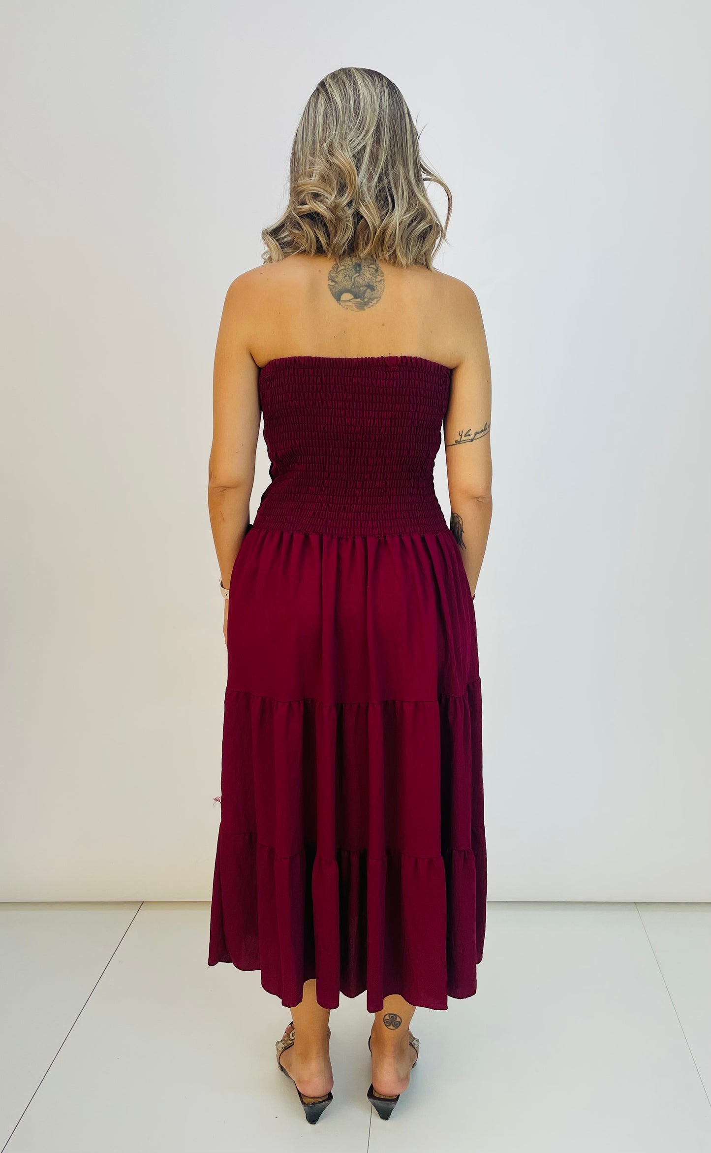 VESTIDO PALABRA DE HONOR