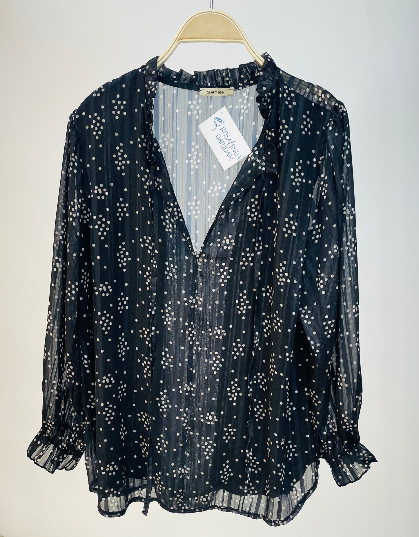 BLUSA DE LUNARES