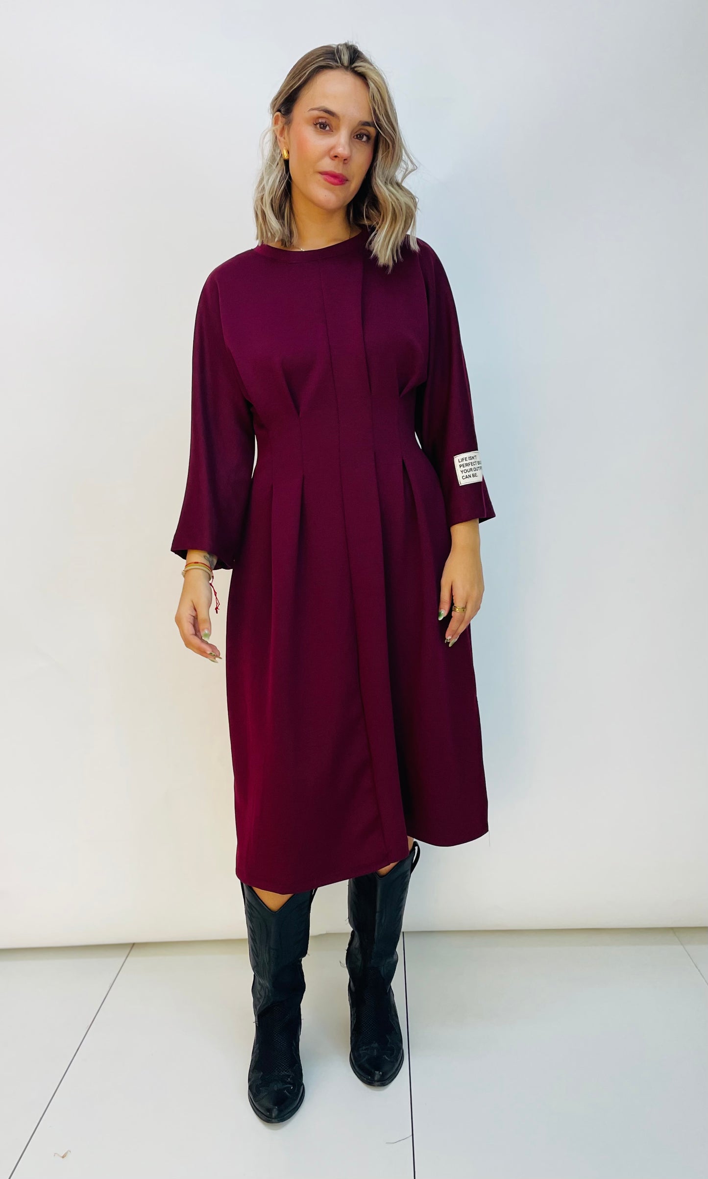 VESTIDO PINZAS