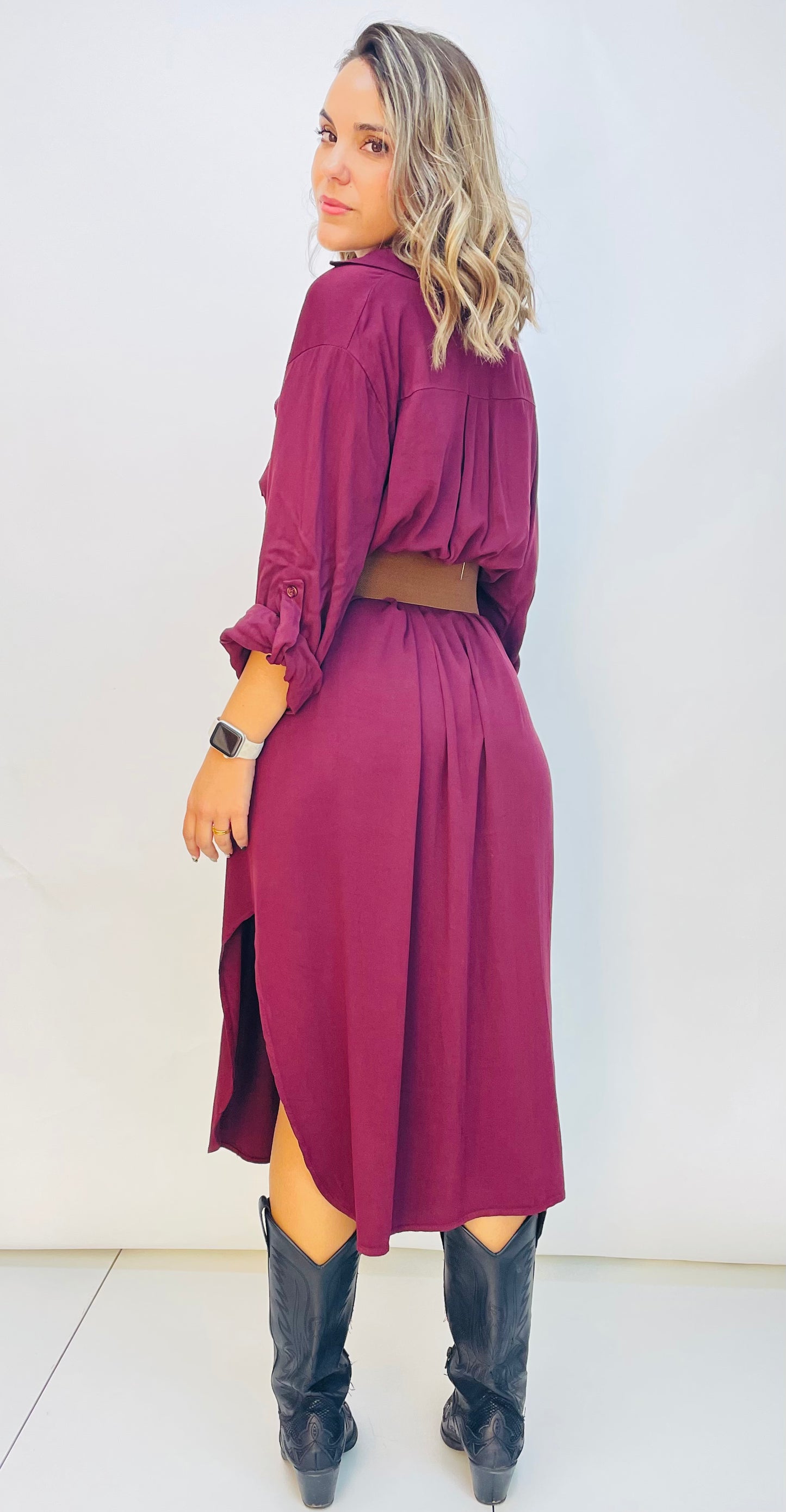 VESTIDO CAMISERO