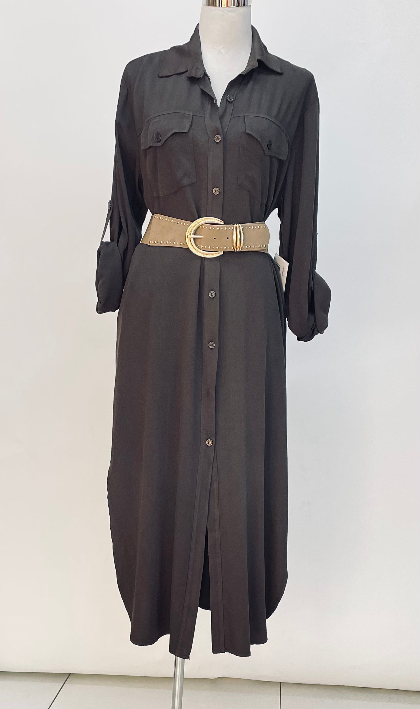 VESTIDO CAMISERO