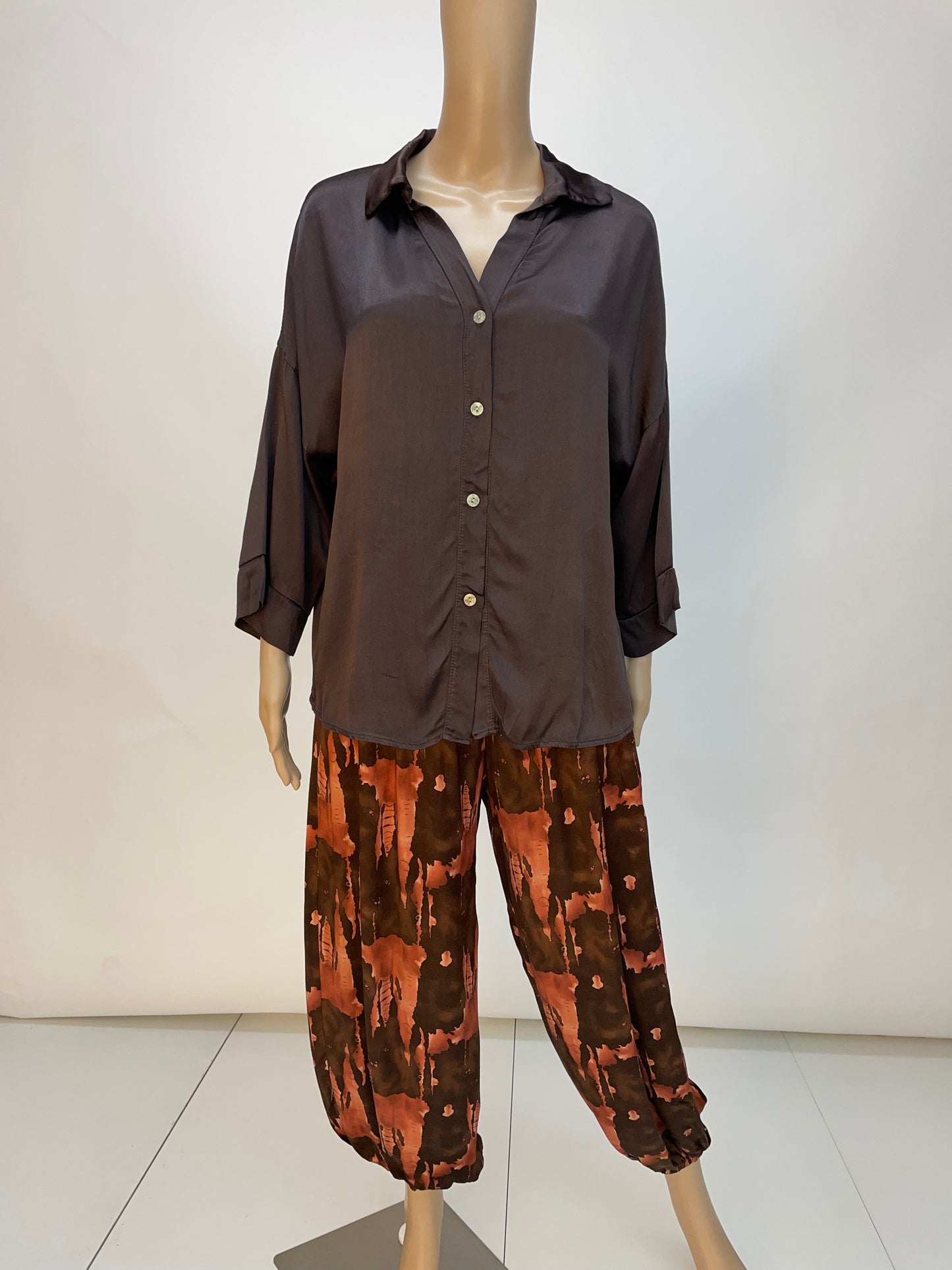 CAMISA SATINADA