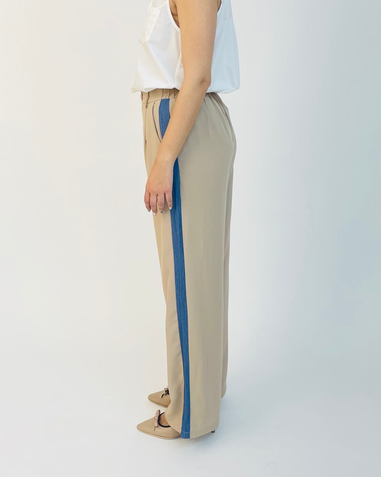 PANTALÓN RAYAS DENIM