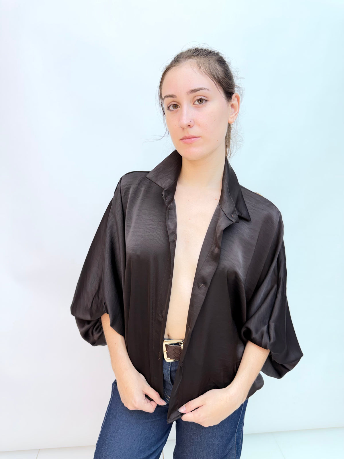 CAMISA SATINADA