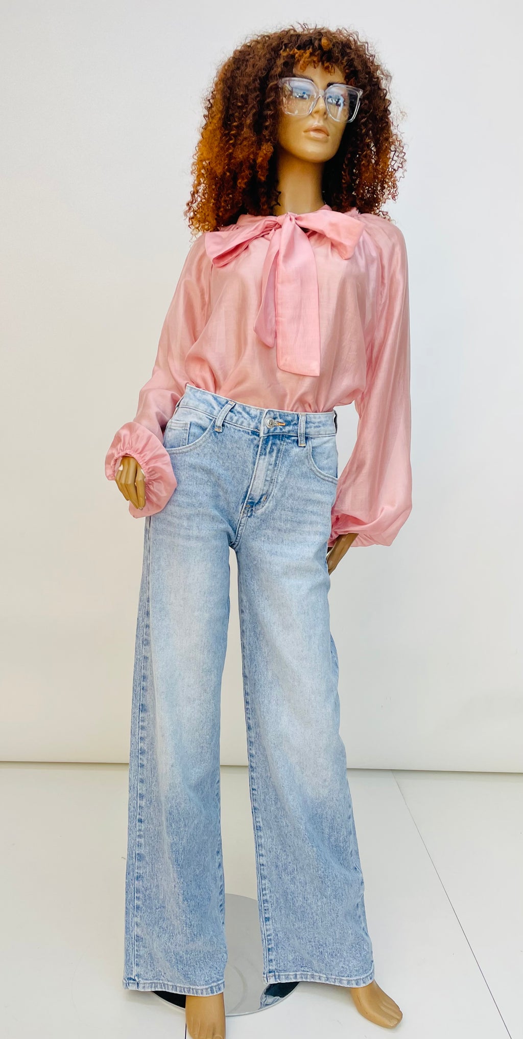 BLOUSE WITH BOW