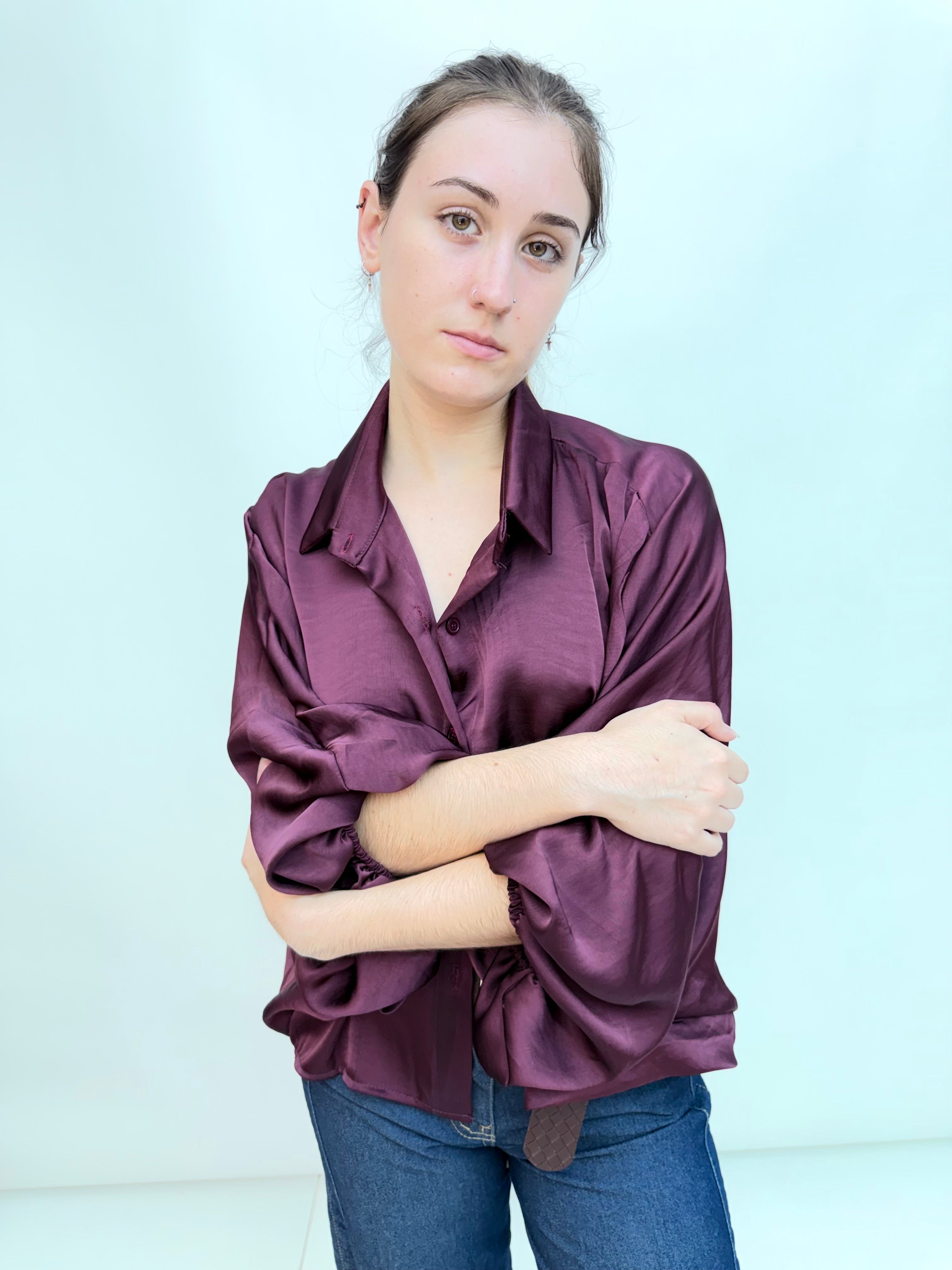 CAMISA SATINADA