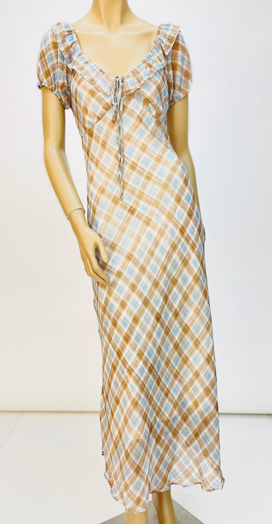 VESTIDO CUADROS