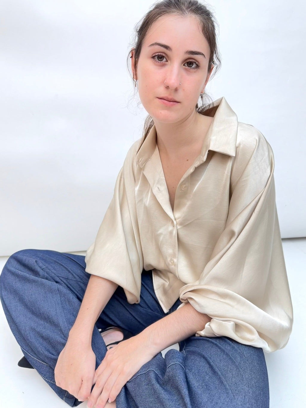 CAMISA SATINADA