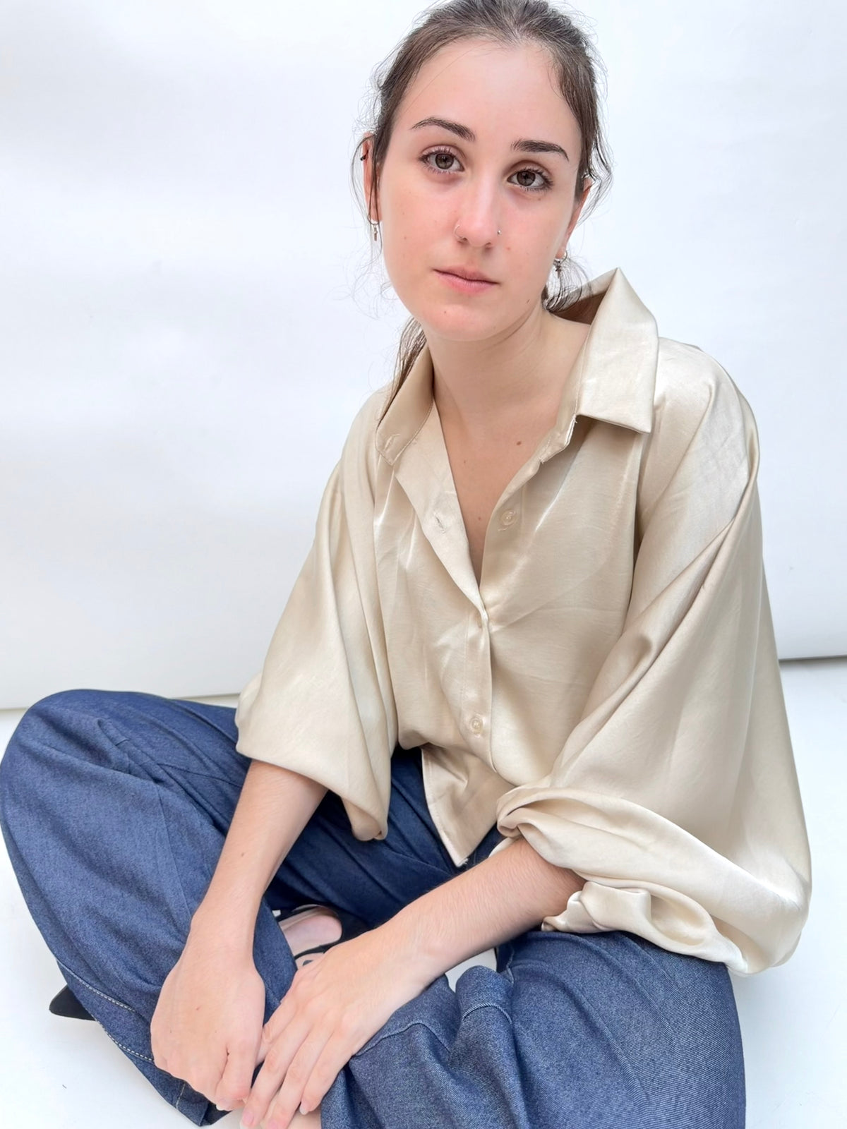 CAMISA SATINADA