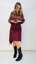ASYMMETRICAL SKIRT