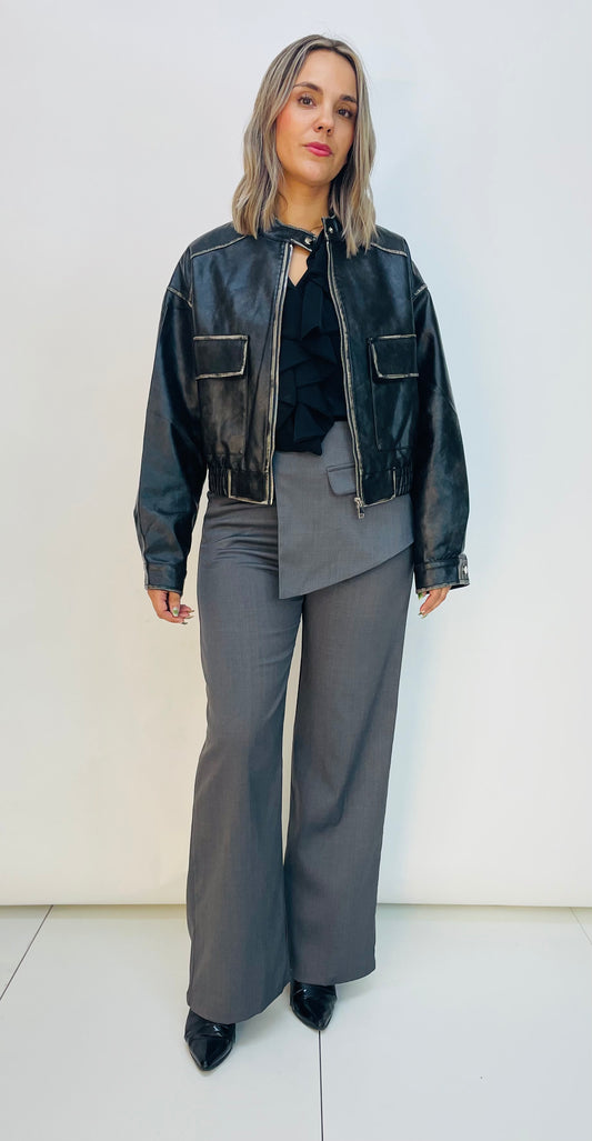 CHAQUETA POLI PIEL