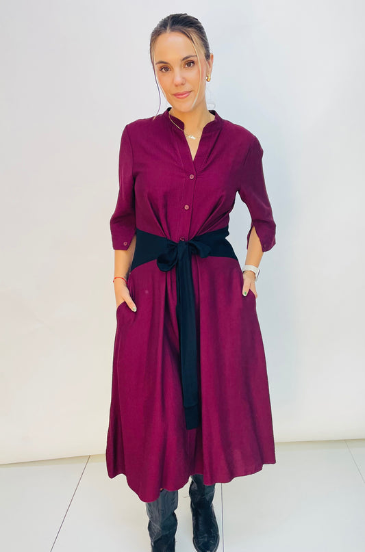 VESTIDO CAMISERO