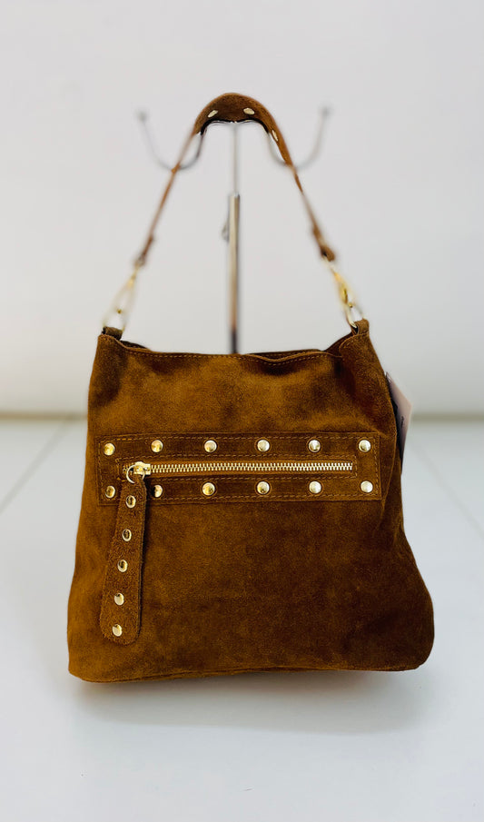 BOLSO PIEL SERRAJE