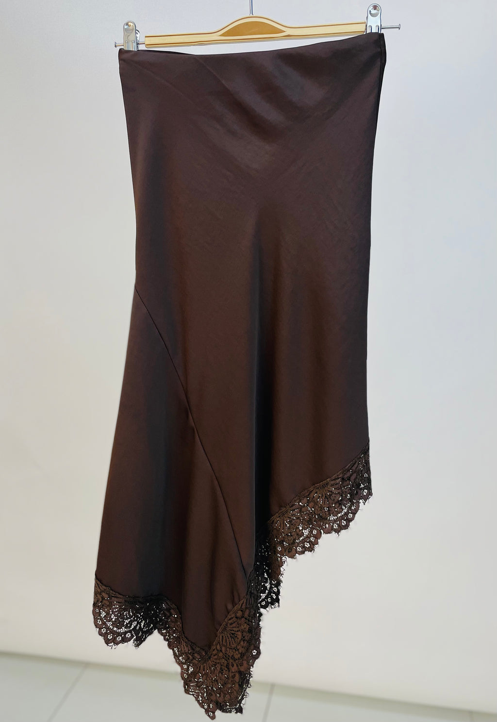 SATIN SKIRT